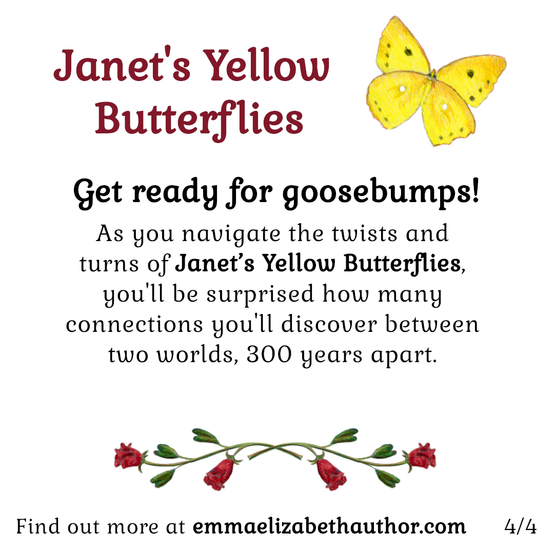 Janet's Yellow Butterflies blurb tile 4